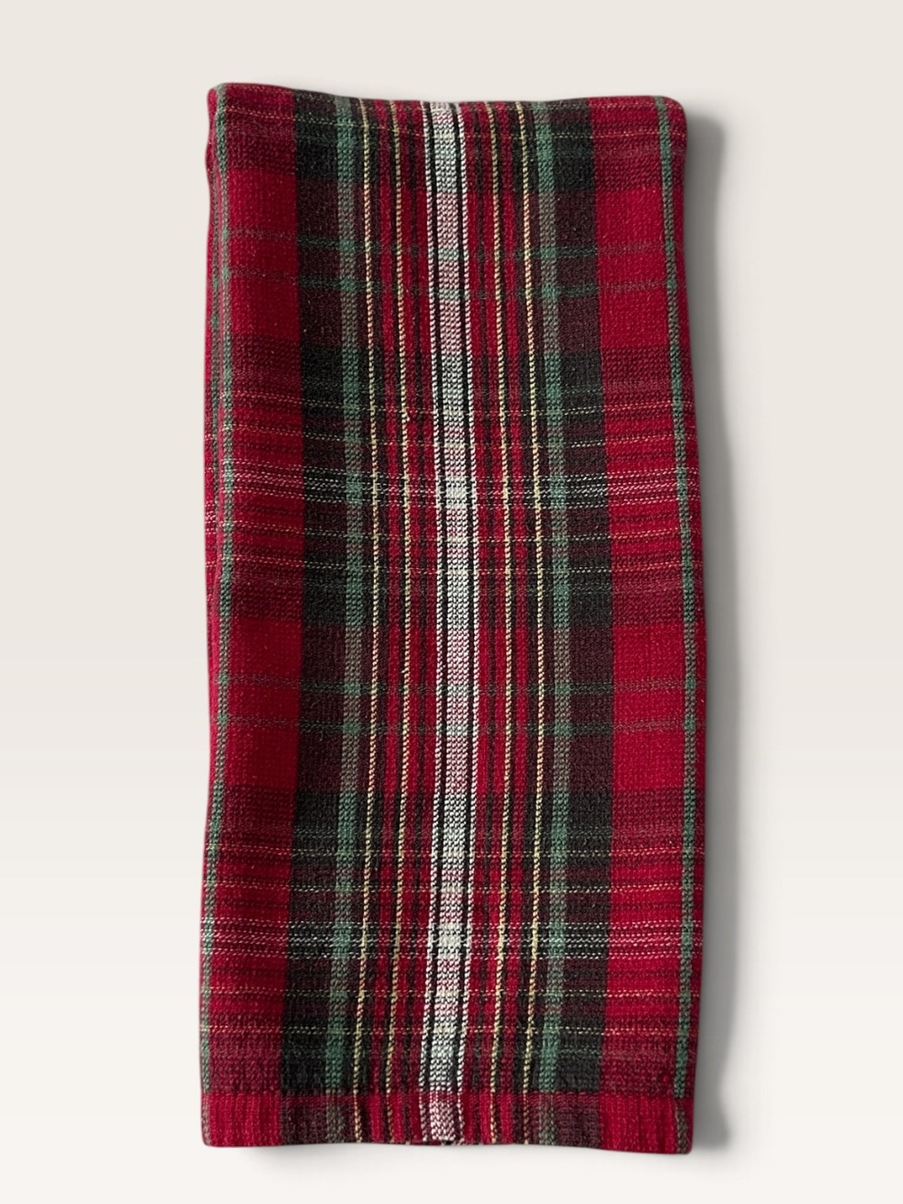Ralph Lauren Christmas Plaid Kitchen Hand Towel